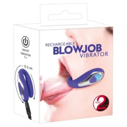 Vibrateur pour Fellation Blowjob Vibes Violet