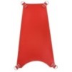 Sling en cuir 4 Points Ajusté Rouge