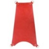 Sling en cuir 4 Points Ajusté Rouge