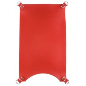 Sling en cuir 4 Points Rouge- Playroom Donjon en stock sur Fun et plaisirs