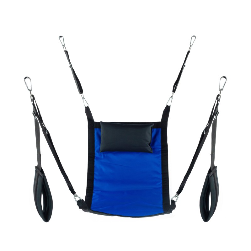 Sling en tissu Rectangle - Set complet Bleu