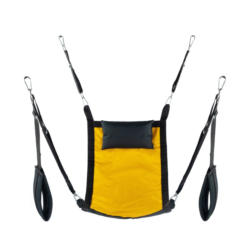 Sling en tissu Rectangle - Set complet Jaune