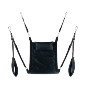 Sling en tissu Rectangle - Set complet Noir- Playroom Donjon en stock sur Fun et plaisirs