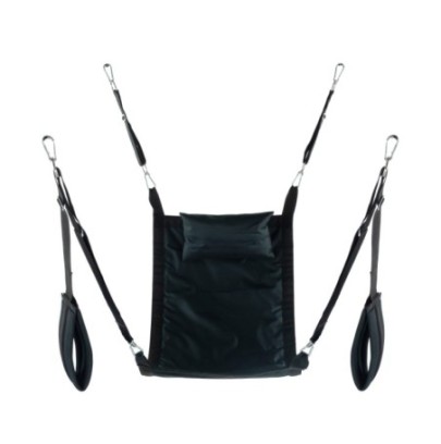 Sling en tissu Rectangle - Set complet Noir- Playroom Donjon en stock sur Fun et plaisirs