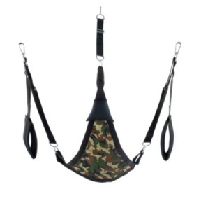 Sling en tissu Triangle - Set complet Camouflage- Playroom Donjon en stock sur Fun et plaisirs