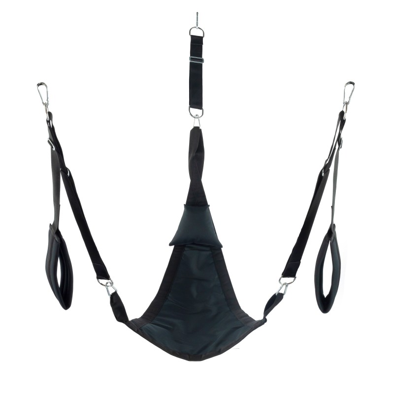 Sling en tissu Triangle - Set complet Noir