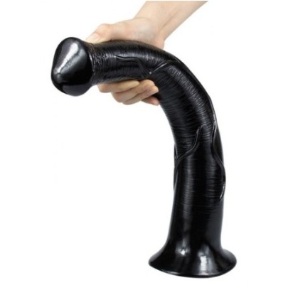 Gode Big Horse 38 x 6cm Noir