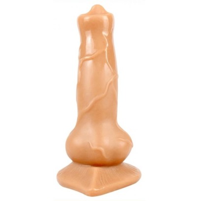 Gode Dog Cock 12 x 4cm Flesh