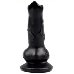 Gode Dog Cock 12 x 4cm Noir