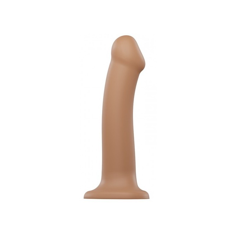 Gode Strap-On-Me Bendable L 17 x 4.5cm Caramel