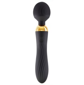 Dildo Wand Sprosny Noir  - Tête 47mm- Wands Classiques en stock sur Fun et plaisirs