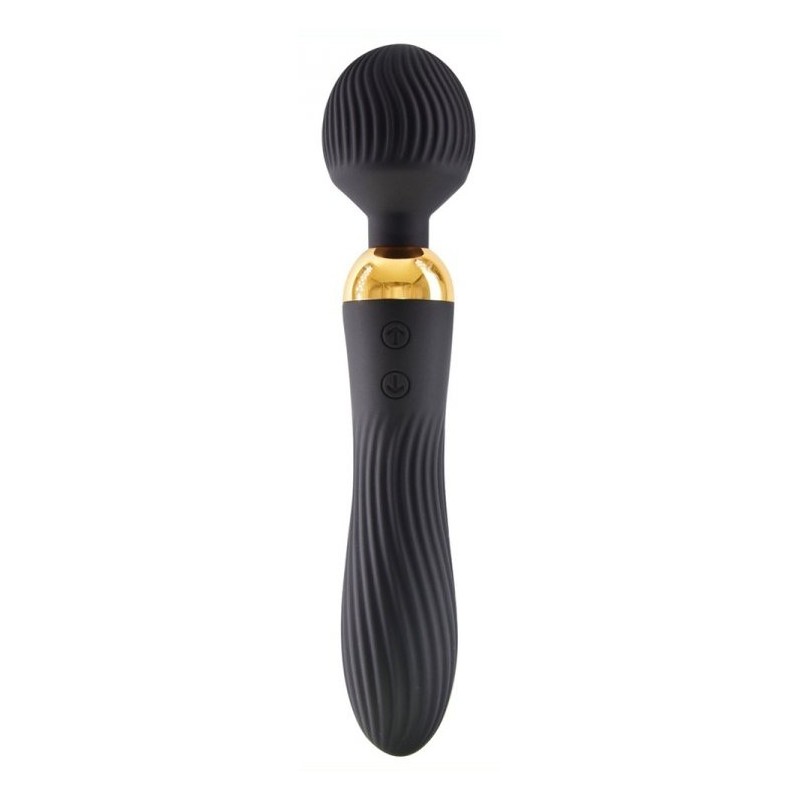 Dildo Wand Sprosny Noir  - Tête 47mm