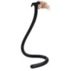 Gode long Mega Snake 100 x 3cm Noir