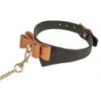 Collier et Laisse Butler Noir et Marron