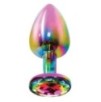 Bijou anal Twilight Rainbow M 7 x 3.5cm