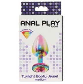 Bijou anal Twilight Rainbow M 7 x 3.5cm