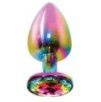 Bijou anal Twilight Rainbow M 8.5 x 4cm