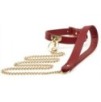 Collier et Laisse Sclave Rouge