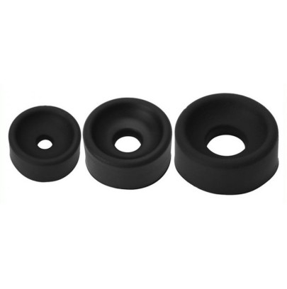 Lot de 3 manchons souples pour pompe de pénis 60mm- Pompes à Pénis en stock sur Fun et plaisirs