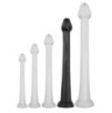 Gode long Whale Dildo XL 48 x 7cm - Pointe 5.5cm Noir