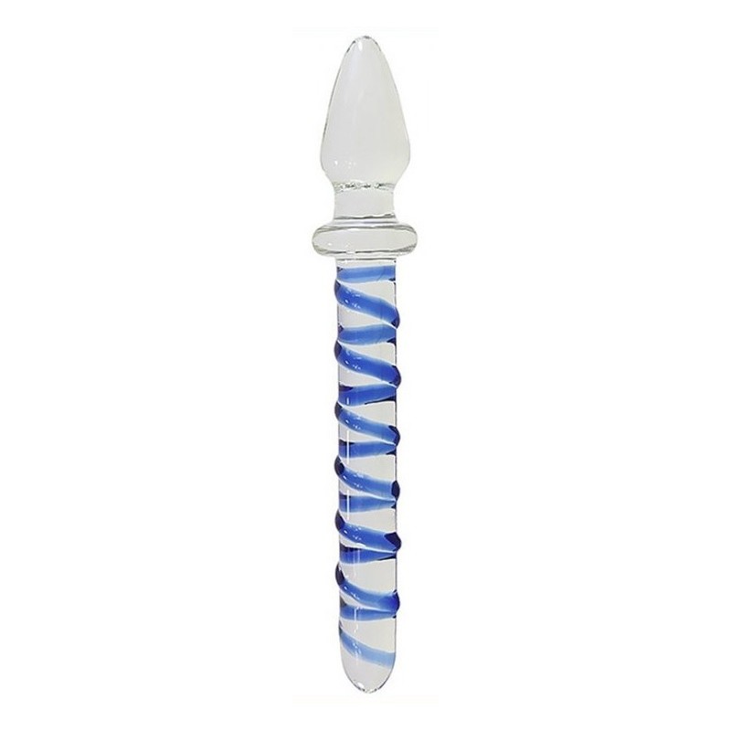 Plug en verre Double Scepter 20.2 x 3cm