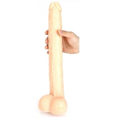 Gode réaliste Long Dick 35 x 5.4cm- Gros Gode - Longueur + de 40cm en stock sur Fun et plaisirs