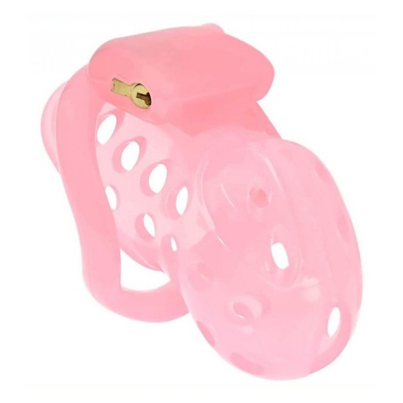 Cage de chasteté XGuard 10 x 3cm Rose