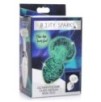 Plug phosphorescent en verre Glow M 8 x 3.4cm