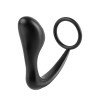 Ass Gasm Plug et Cockring 10 x 3.2 cm Noir