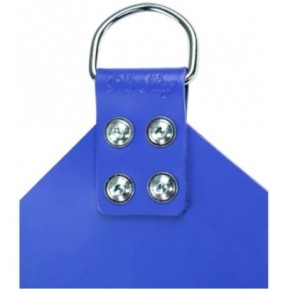 Sling en cuir 4 Points Ajusté Bleu