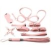 Coffret Bondage SM Obedience 10 Pièces Rose