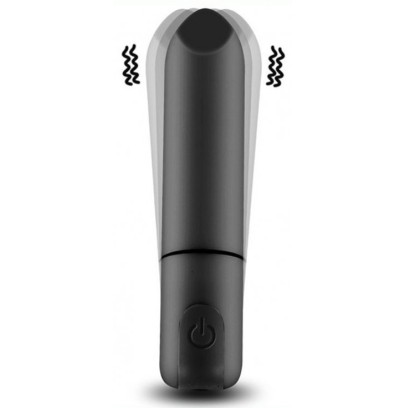 Mini Vibro Further 8.6 x 1.8cm Noir- Mini Vibros en stock sur Fun et plaisirs