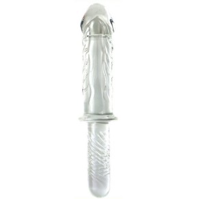 Gode Poignée en verre Ice King 16.5 x 5.2cm- Godes en Verre en stock sur Fun et plaisirs