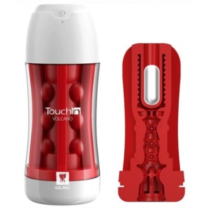 Masturbateur vibrant Touch In Galaku Rouge- Masturbateurs Automatiques en stock sur Fun et plaisirs