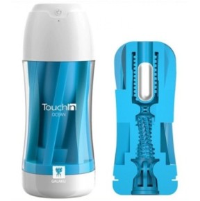 Masturbateur vibrant Touch In Galaku Bleu- Masturbateurs Automatiques en stock sur Fun et plaisirs