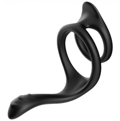 Cockring Double Stim Silicone- Cockrings Flexibles en stock sur Fun et plaisirs