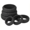 Lot de 6 cockrings Silicone Hyperion Noir