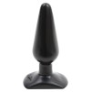 Butt Plug Smooth 12 x 3.8 cm Noir