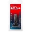 Butt Plug Smooth 9 x 2.5 cm Noir