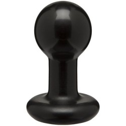 Plug Anal Round 8 x 4.5 cm Noir- Plugs M/L - Largeur + de 3 cm en stock sur Fun et plaisirs