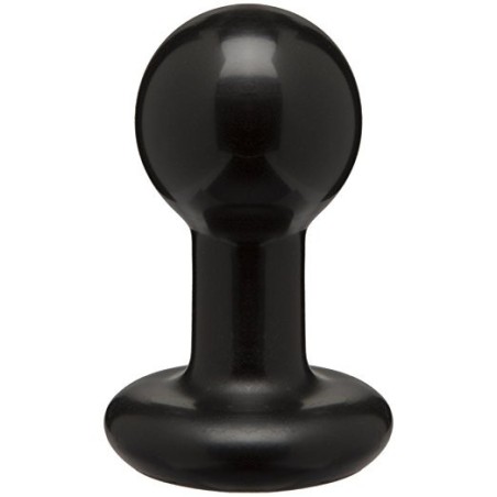 Plug Anal Round 8 x 4.5 cm Noir- Plugs M/L - Largeur + de 3 cm en stock sur Fun et plaisirs