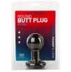 Plug Anal Round 8 x 4.5 cm Noir