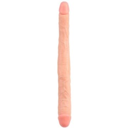 Double Gode LadyBro 45 x 4.5 cm - Godes Doubles en stock sur Fun et plaisirs