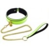 Collier-laisse phosphorescent Luminous Vert