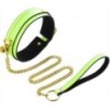 Collier-laisse phosphorescent Luminous Vert