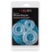 Lot de 3 cockrings Ring Set Transparents