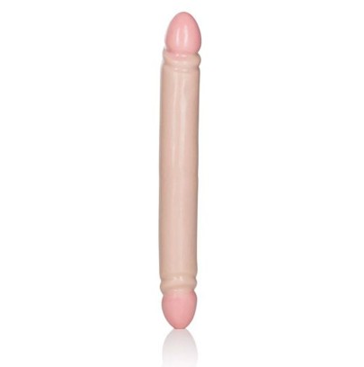 Double gode Ivory Duo Smooth 30 x 4cm- Godes Doubles en stock sur Fun et plaisirs