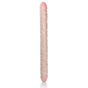 Double gode Ivory Duo Veined XL 45 x 4cm- Godes Doubles en stock sur Fun et plaisirs