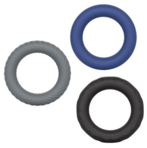 Lot de 3 cockrings Link Up Extrême 38mm- Cockrings Flexibles en stock sur Fun et plaisirs