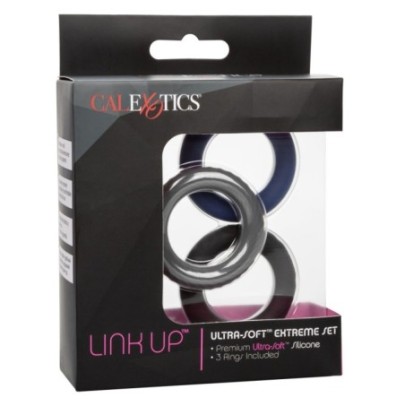 Lot de 3 cockrings Link Up Extrême 38mm